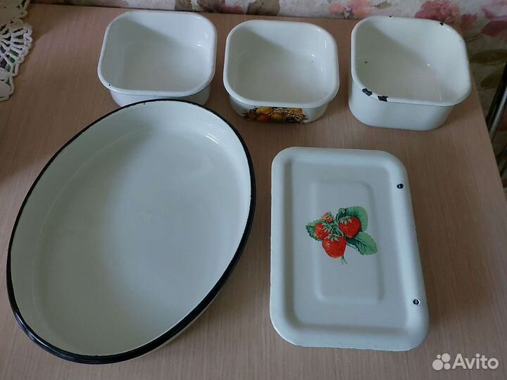 Набор миски и Кастрюли,утятницы СССР