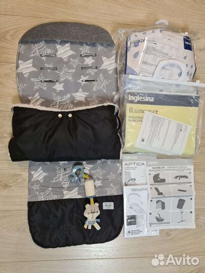 Коляска Inglesina ApticaXT с подставкой под люльку