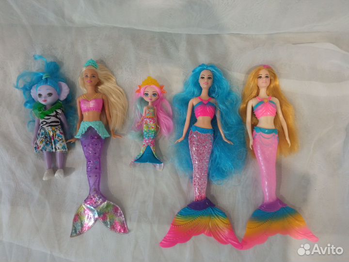 Лот кукол Барби русалочки