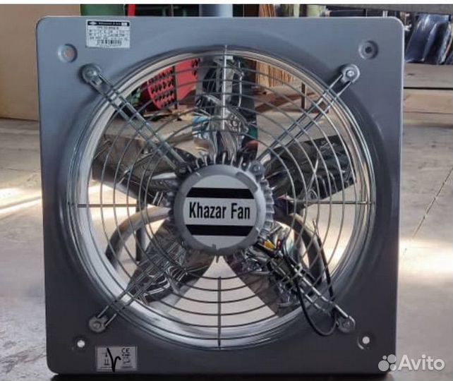 Вентилятор вытяжной промышленный осевой