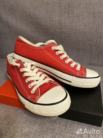 Кеды женские красные 41 размер