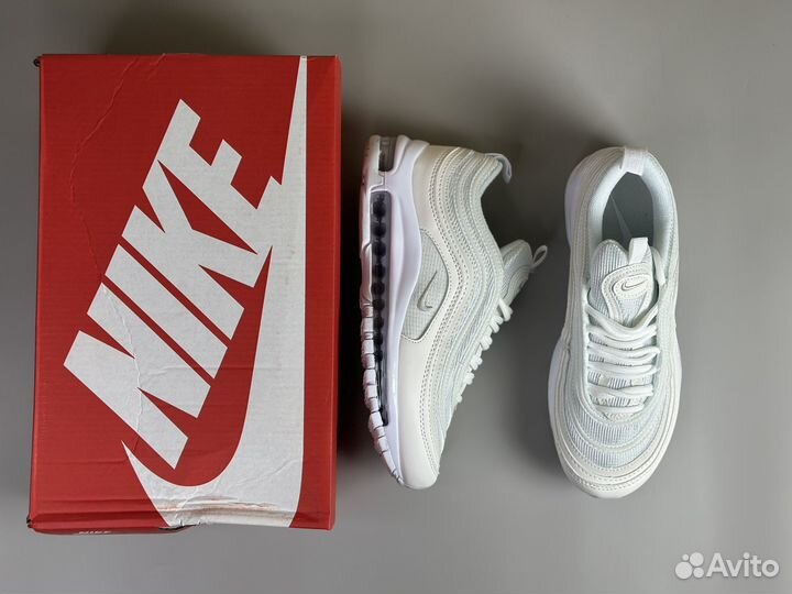 Кроссовки Nike air max 97 se белые 36 - 45 унисекс