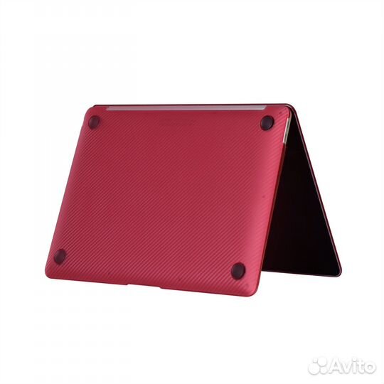 Чехол для MacBook Air 11 2011-2015 бордо карбон