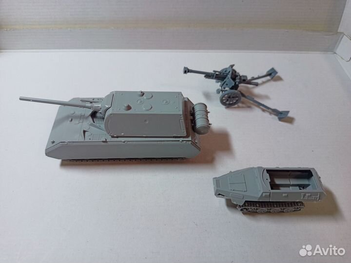 Модели немецких танков, транспортёр, пушка