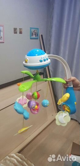 Мобиль на кроватку с проектором