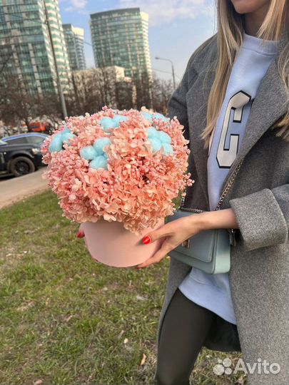 Букет из сухоцветов. Гипоаллергенный. Вечный