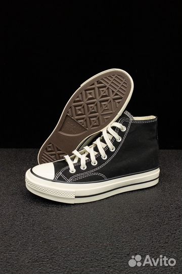 Кеды Converse Chuck 70 High 162050 Black 39EUR