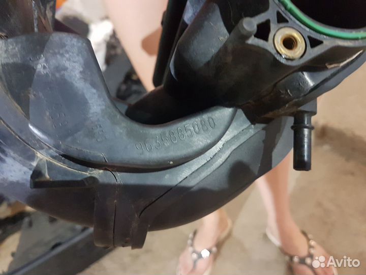 Коллектор впускной citroen c4 2009 peugeot