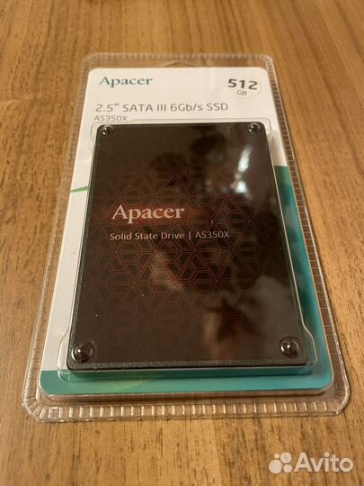 SSD apacer 512 GB 6Gb/s