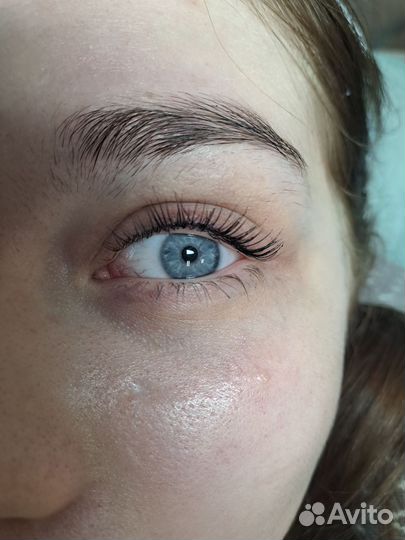 Наращивание ресниц модель