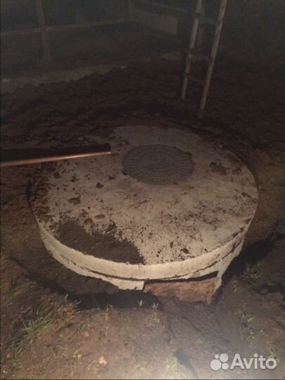 Выгребные ямы,переливной септик,дренаж,водопровод