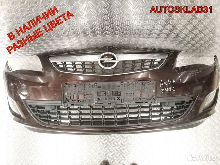Бампер передний Opel Astra J 13264403 Дорест