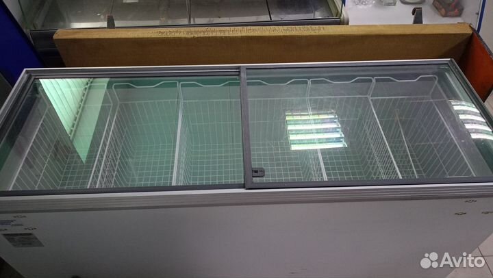 Морозильный ларь со стеклом бу