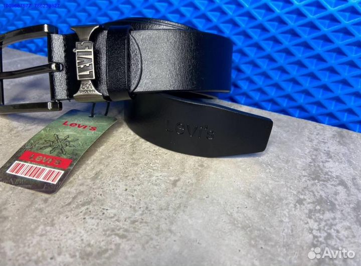 Мужской Ремень Levis кожаный