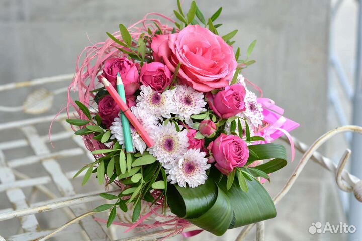 Букет на 1 сентября цветы учителю