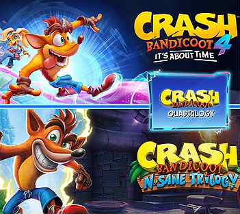 Crash Bandicoot - Quadrilogy Bundale PS4/PS5