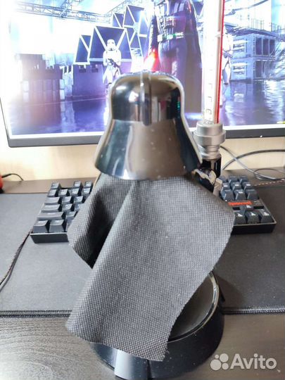 Лего-светильник дарт вейдер starwars / darth vader