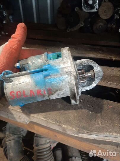 Kia Rio Hyundai Solaris стартер механика