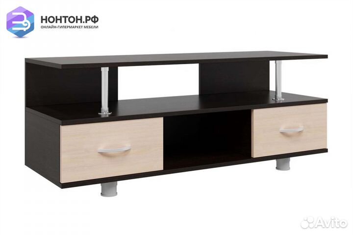 Тумба TV-А венге / дуб молочный