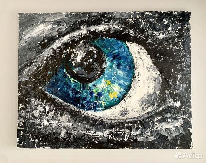 Картина маслом на холсте большая