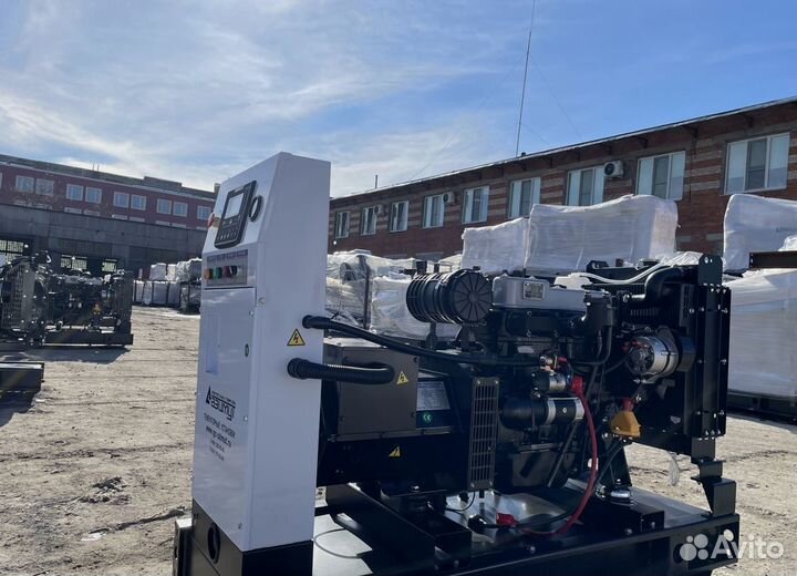 Дизельный генератор 10 кВт Открытый на раме