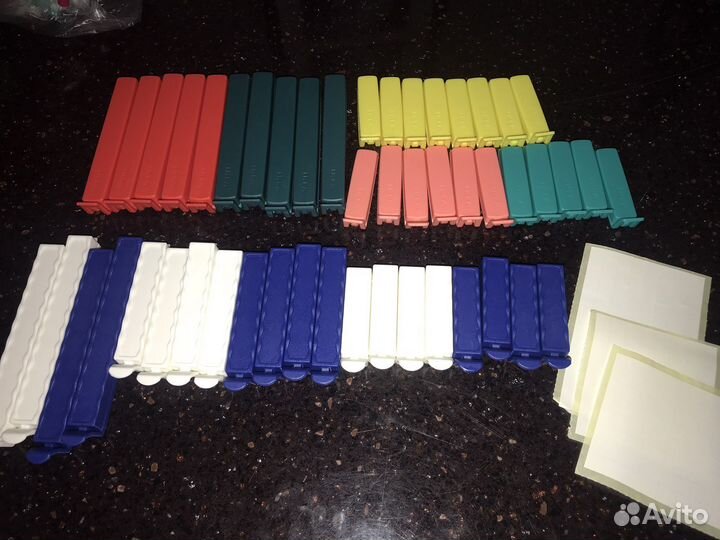 Зажимы для пакетов, формочки для мороженного