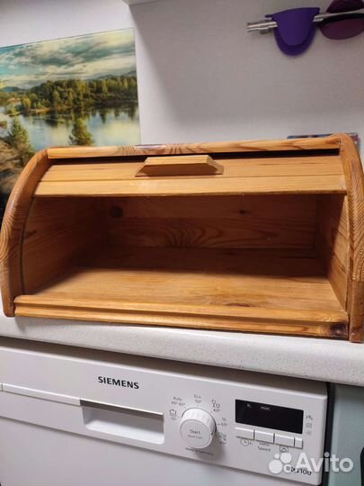 Хлебница деревянная