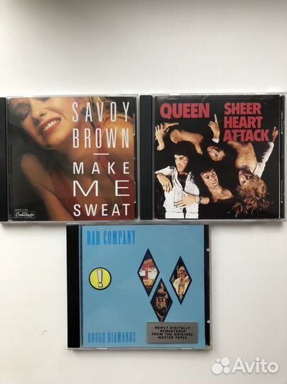 CD Savoy Brown, Bad Company, Queen