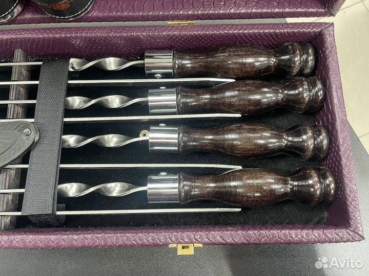 Шашлычный набор Булат ложка вилка