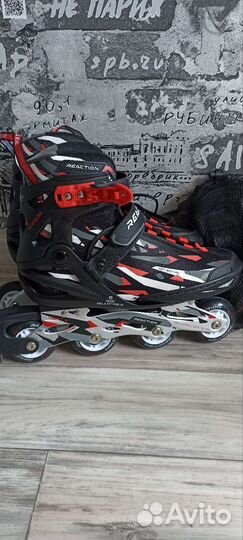 Роликовые коньки детские раздвижные