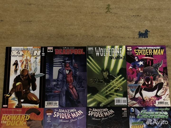 Комплект комиксов Marvel и DC