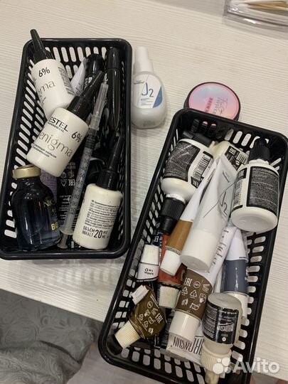 Для окрашивания бровей