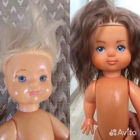 Рестоврация кукол. Прошивка волос.Создание куклы