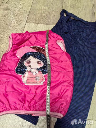 Жилетка брюки р. 104