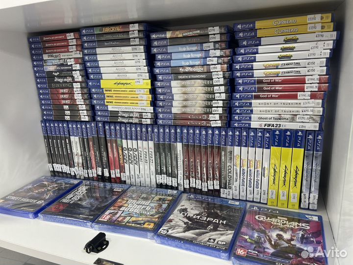 Игры на дисках для PS4 / PS5 новые и Б/у