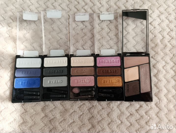 Тени для век Nyx,Wnwild,Topface,IsaDora,Revolutiоn