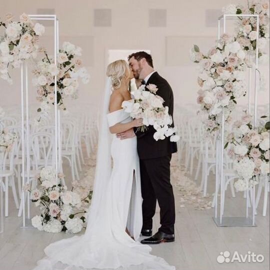 Оформление свадьбы, декор зала