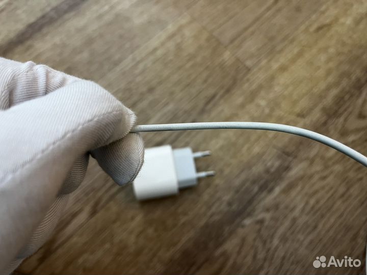 Оригинальный комплект кабель и блок (type-c)