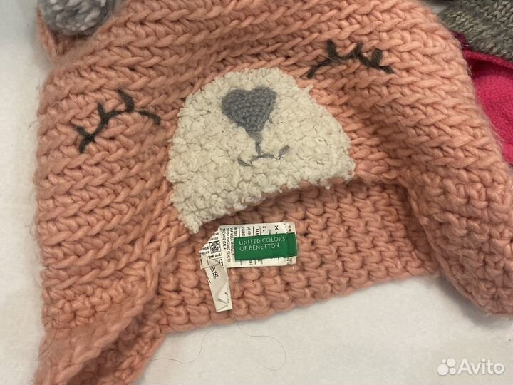 Шапки детские для девочек