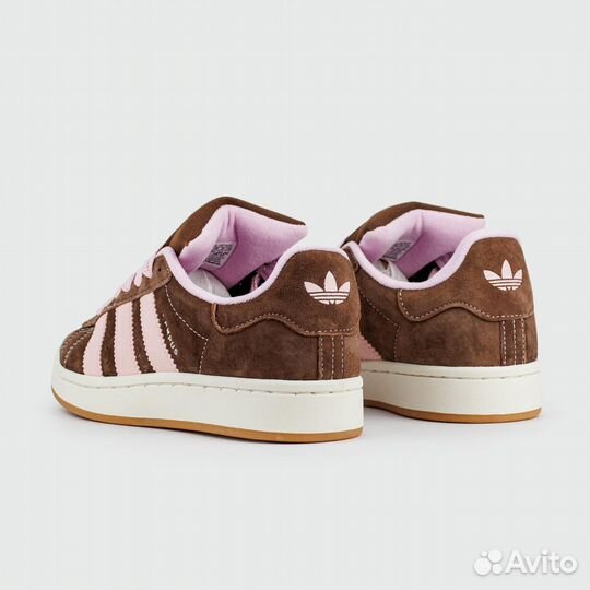 Кроссовки Adidas Campus 00s Brown / Pink Suede Wmn