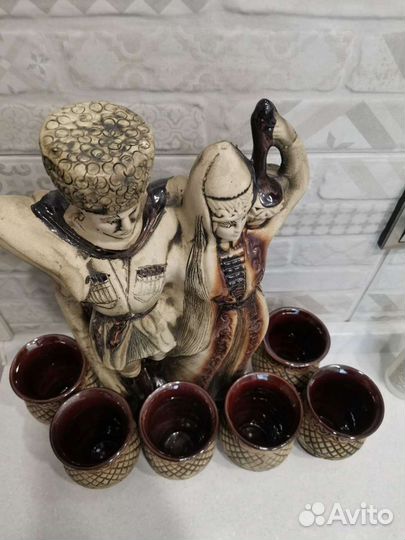 Набор из графина и 6 чарок