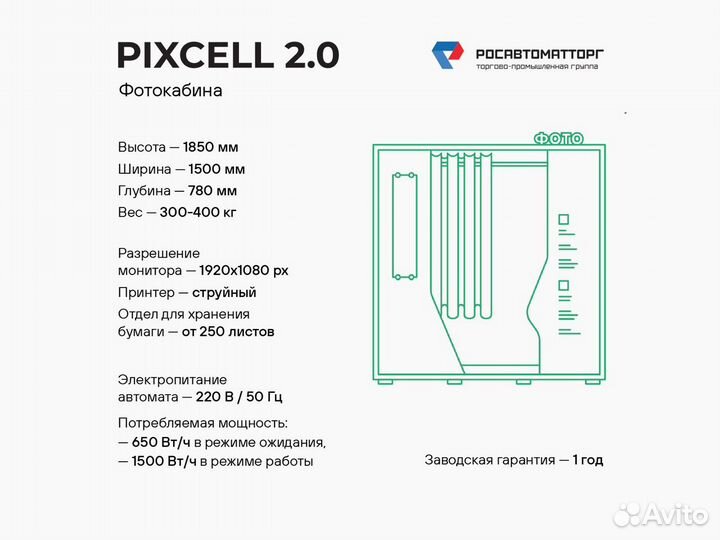 Бизнес под ключ. Фотокабина. Новокузнецк