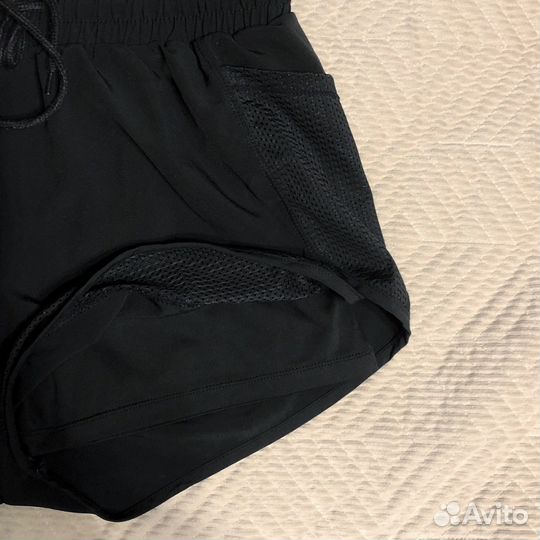 Шорты спортивные двойные