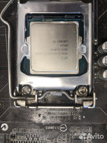 Процессор Pent G3240, Pent G3260, Celeron D 356