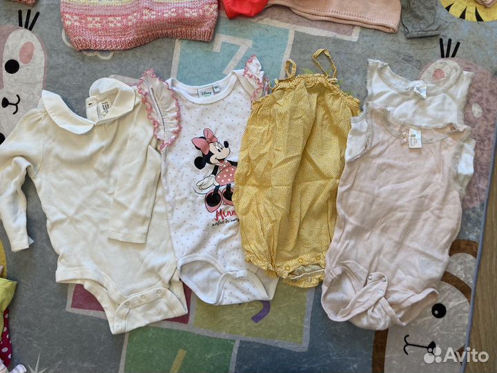 Вещи пакетом на девочку размеры 74-92