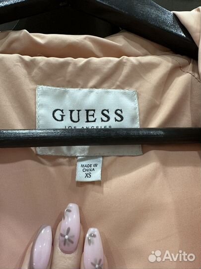 Куртка пуховик Guess оверсайз (XS-S)