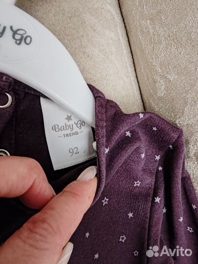 Платье для девочки 92