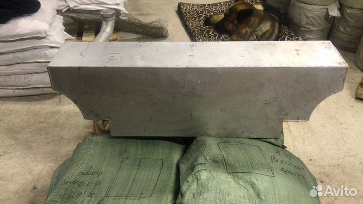 Дополнительный топливный бак из алюминия