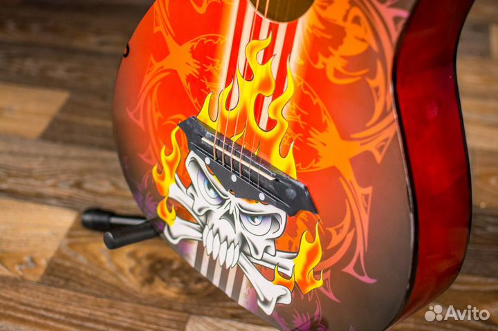 Акустическая гитара Belucci + Аксессуары