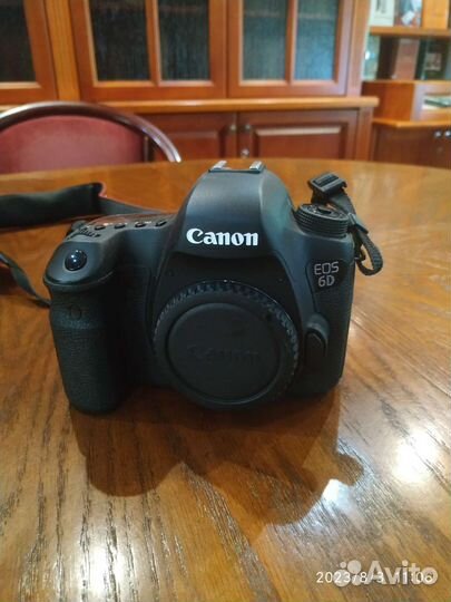 Зеркальный фотоаппарат canon eos 6d